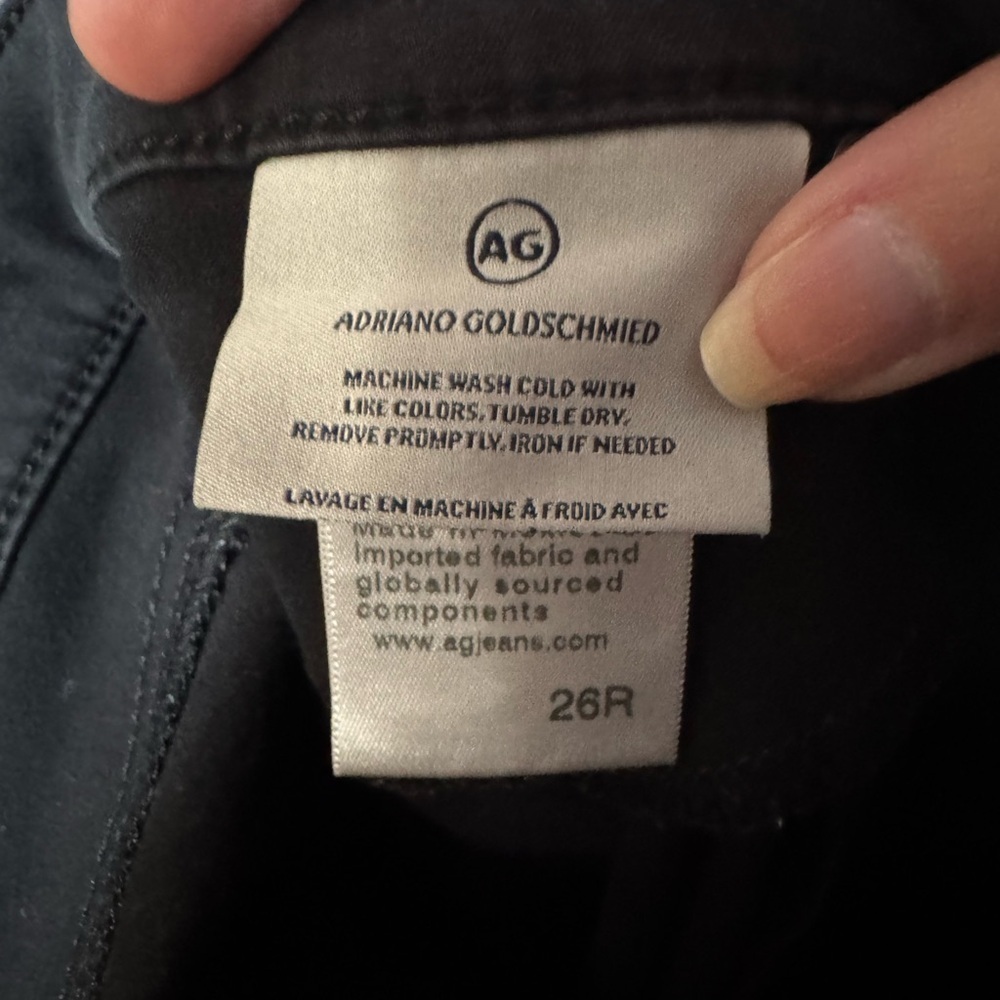 AG X Anthropologie The High Rise Abbey Skinny Ankle Jeans - Picture 4 of 8